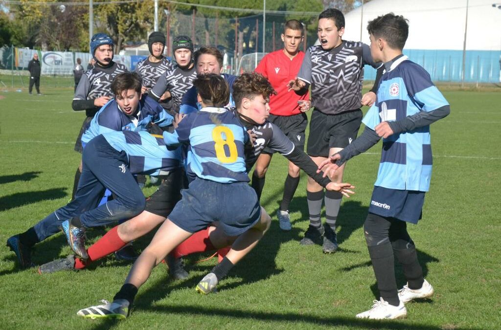 Netta vittoria degli Under 14 sul Rimini Rugby